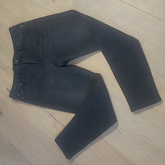Lauren Ralph Lauren Black Label Jeans Women's sz 10 High Rise Skinny Leg Crop - Picture 1 of 11